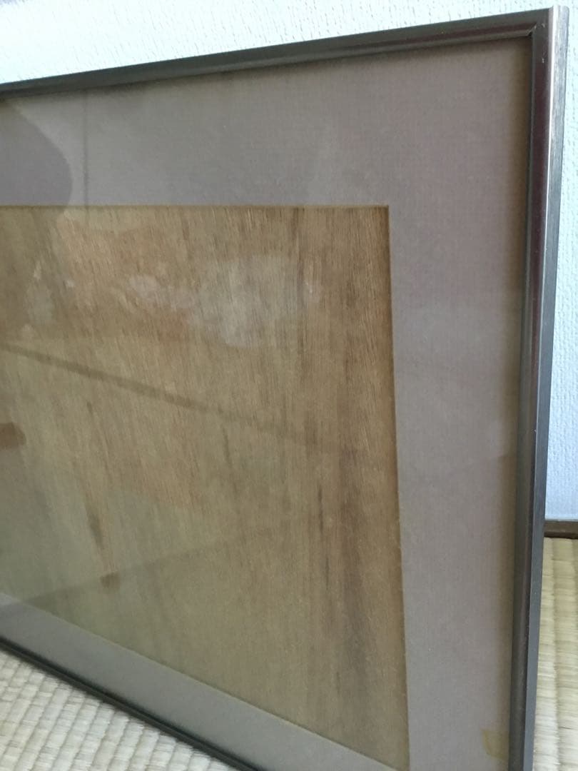 ★アンティーク　金属額縁　フレーム　板★