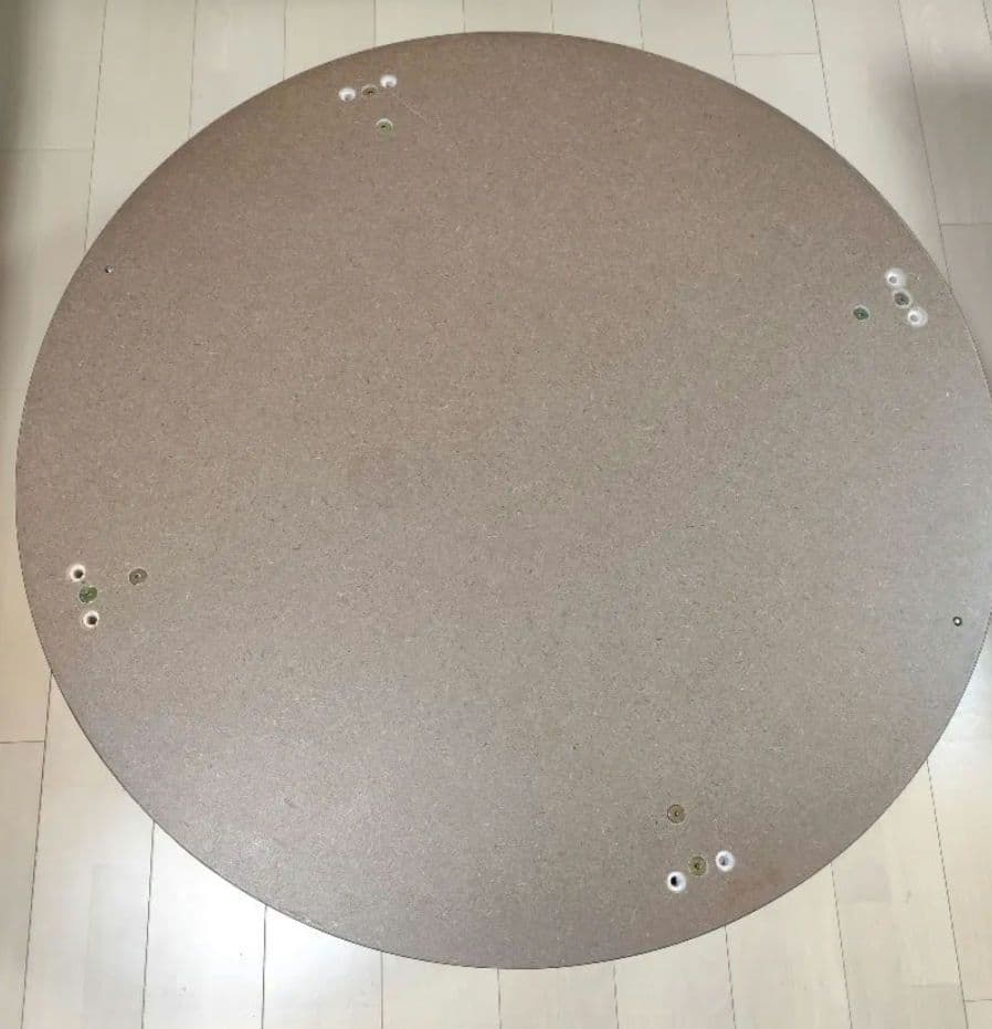 こたつ*丸型*105サイズ*ブラウン*たのメル便