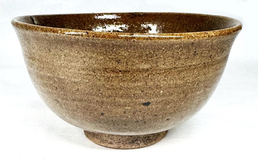 古唐津 飴釉大茶碗 箱付 時代物 古美術 茶碗 ウブ品 入手困難 WWTT009