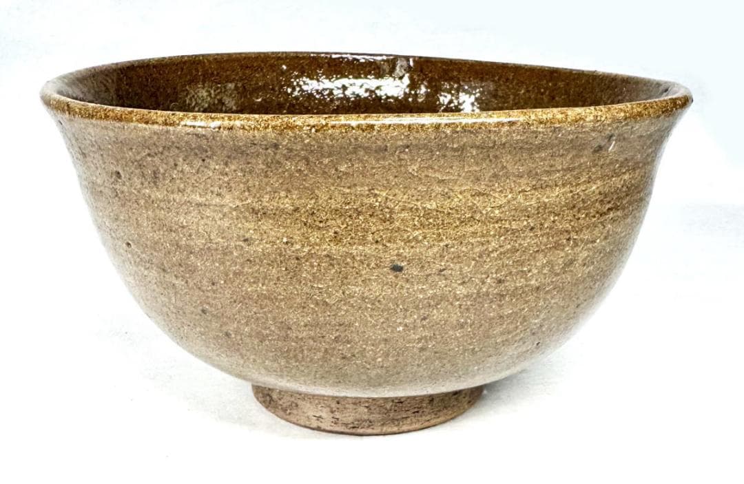 古唐津 飴釉大茶碗 箱付 時代物 古美術 茶碗 ウブ品 入手困難 WWTT009