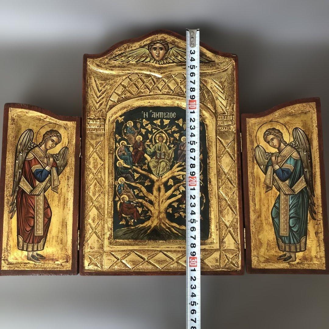 ギリシャ　イコン　キリスト教　ギリシャ正教会 宗教画