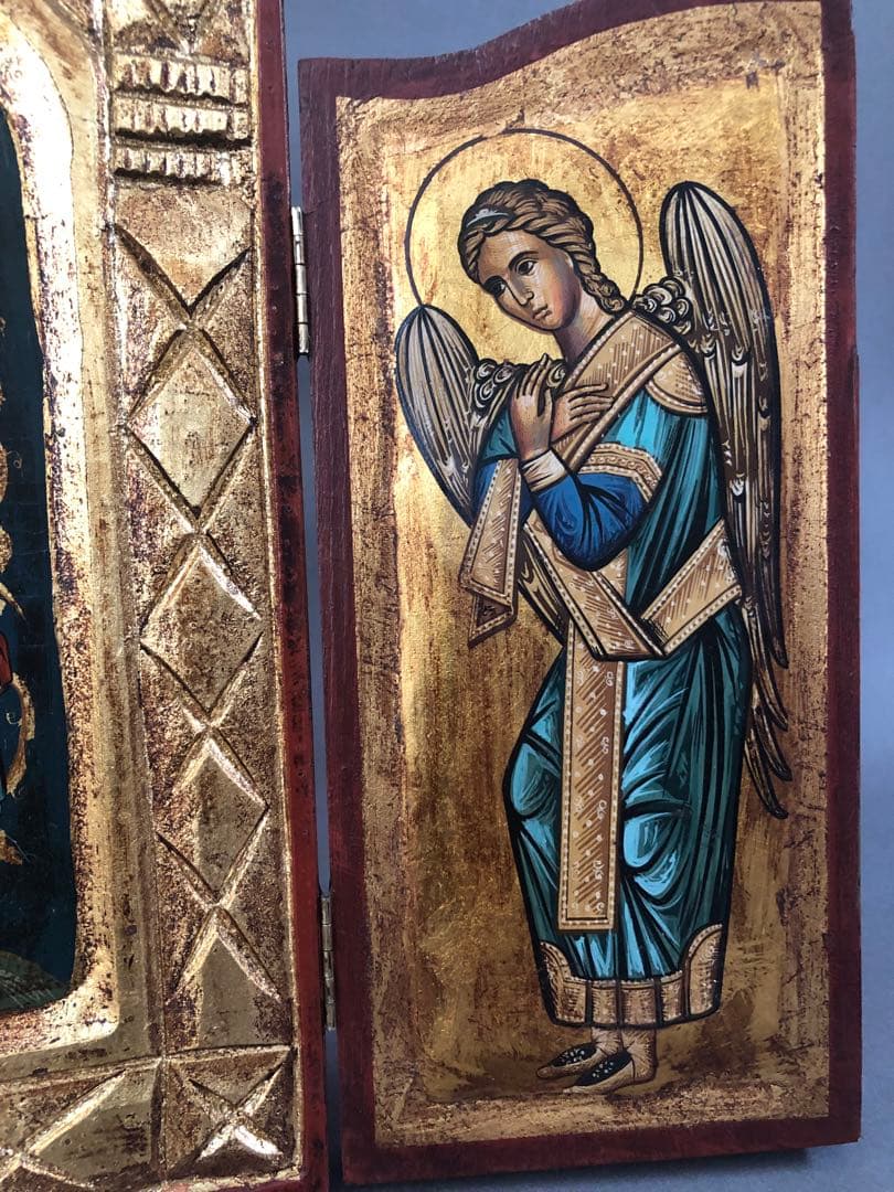 ギリシャ　イコン　キリスト教　ギリシャ正教会 宗教画