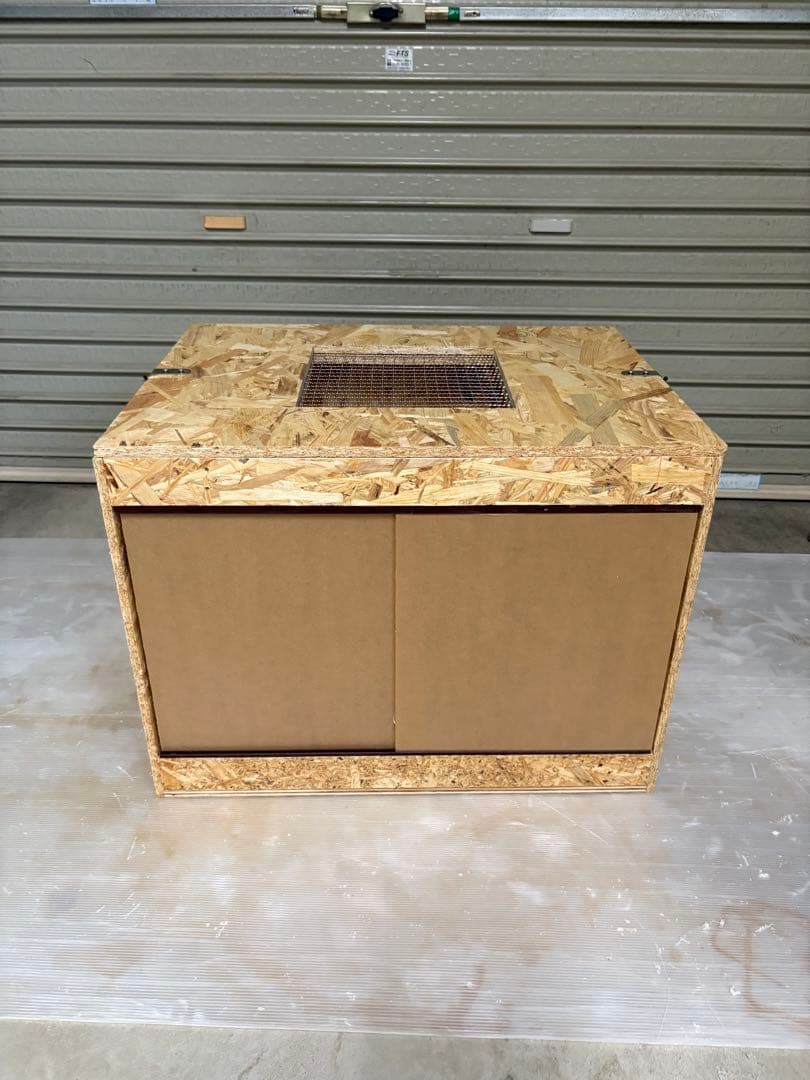 爬虫類飼育ケージ　OSB木製ケージ