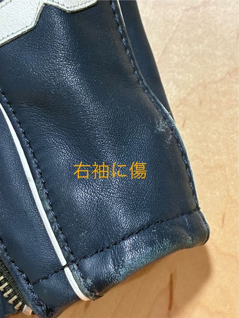 KADOYA BLACK HORSE レザーライダースジャケット