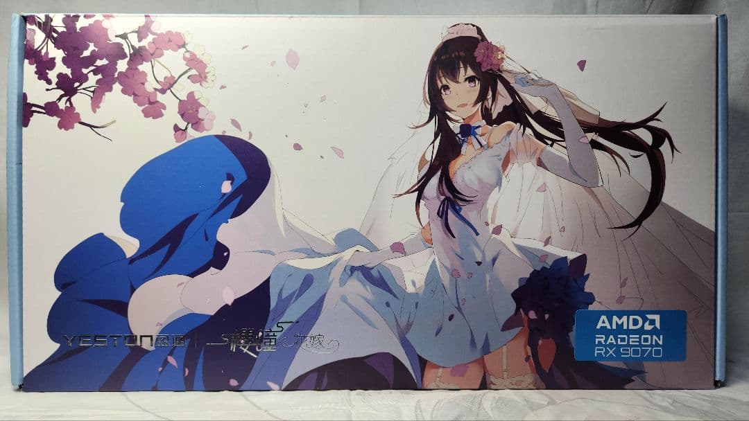 【りあ】Yeston Sakura RADEON RX 9070 16GB