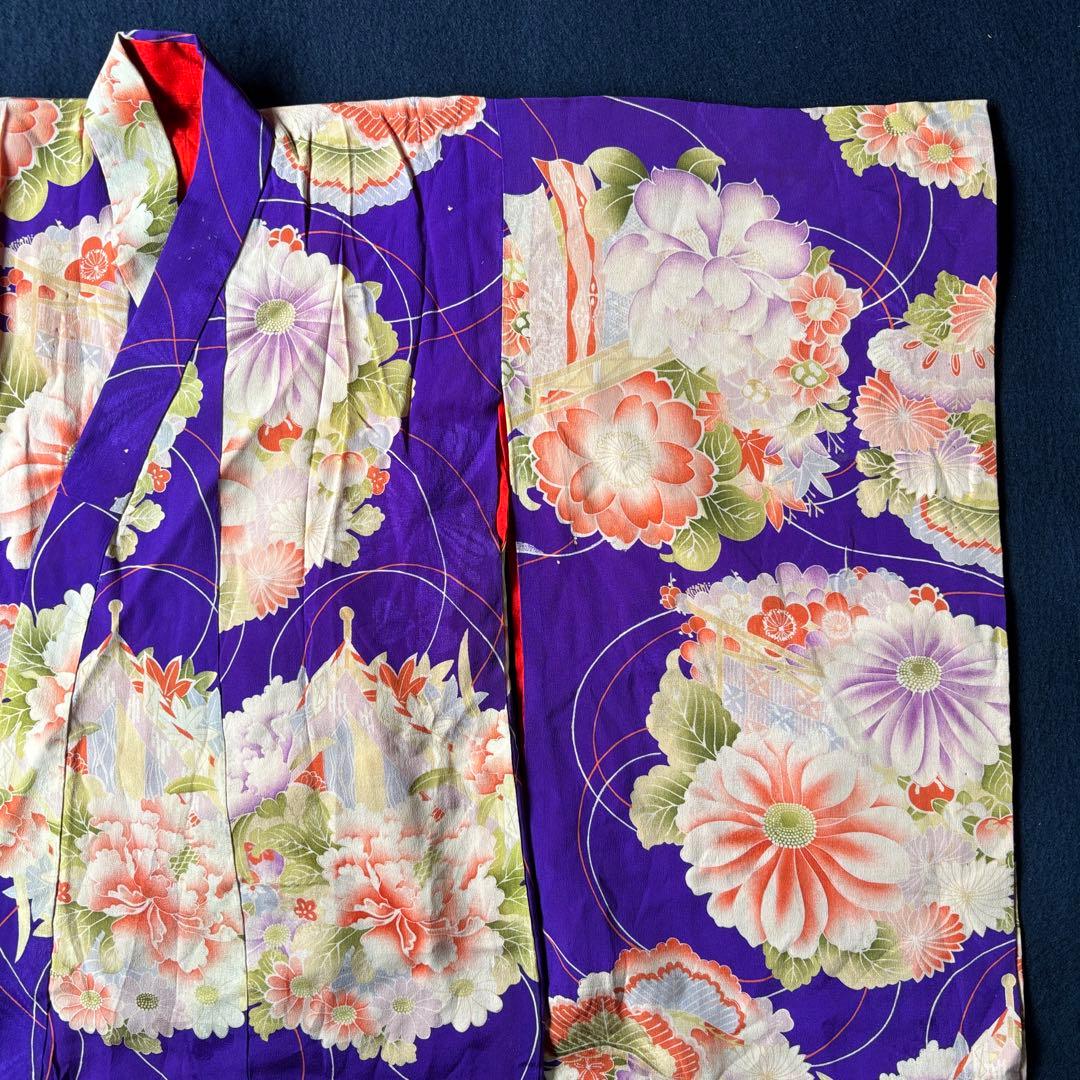 2608 アンティーク子ども着物・襦袢11枚おまとめ売り材料正絹