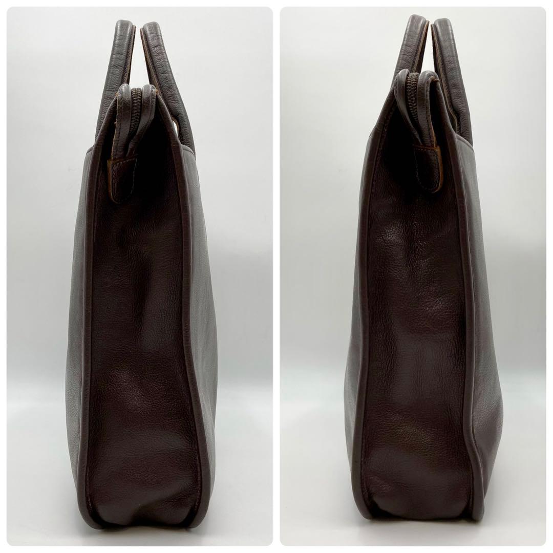 mm.y！定価12.7万✨IL BISONTE ビジネスバッグ こげ茶