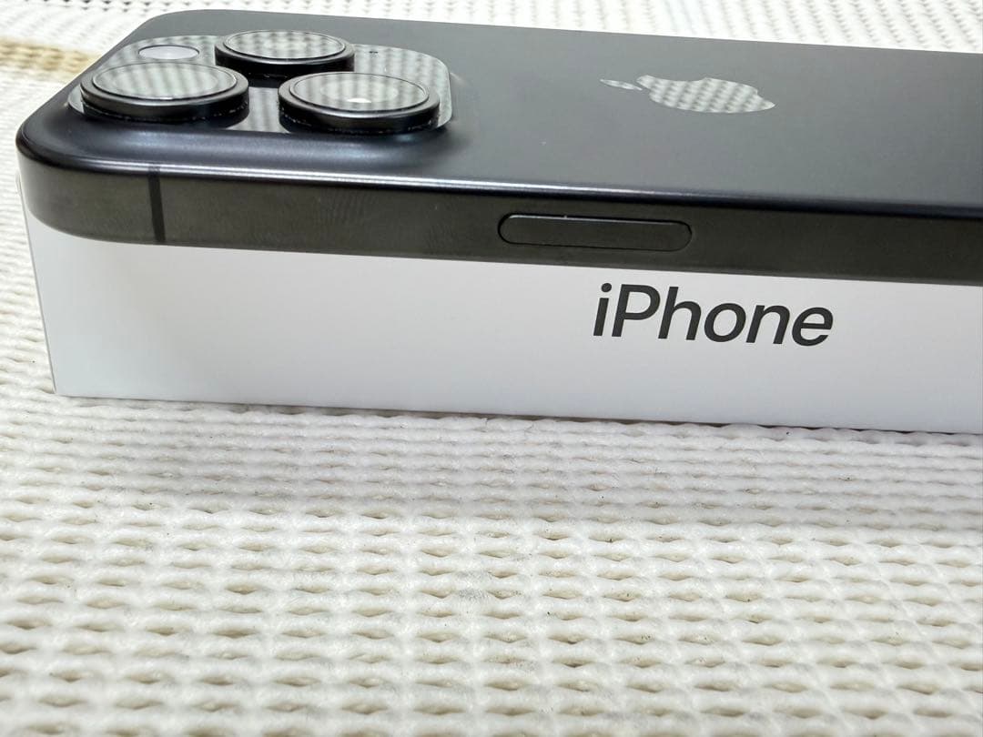 バッテリー残量91％　iPhone 15 Pro 256GB ブラックチタニウム