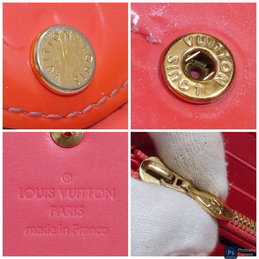 【極美品／新型】ルイヴィトン☆モノグラム／ヴェルニ☆ポルトフォイユ・サラ☆ピンク