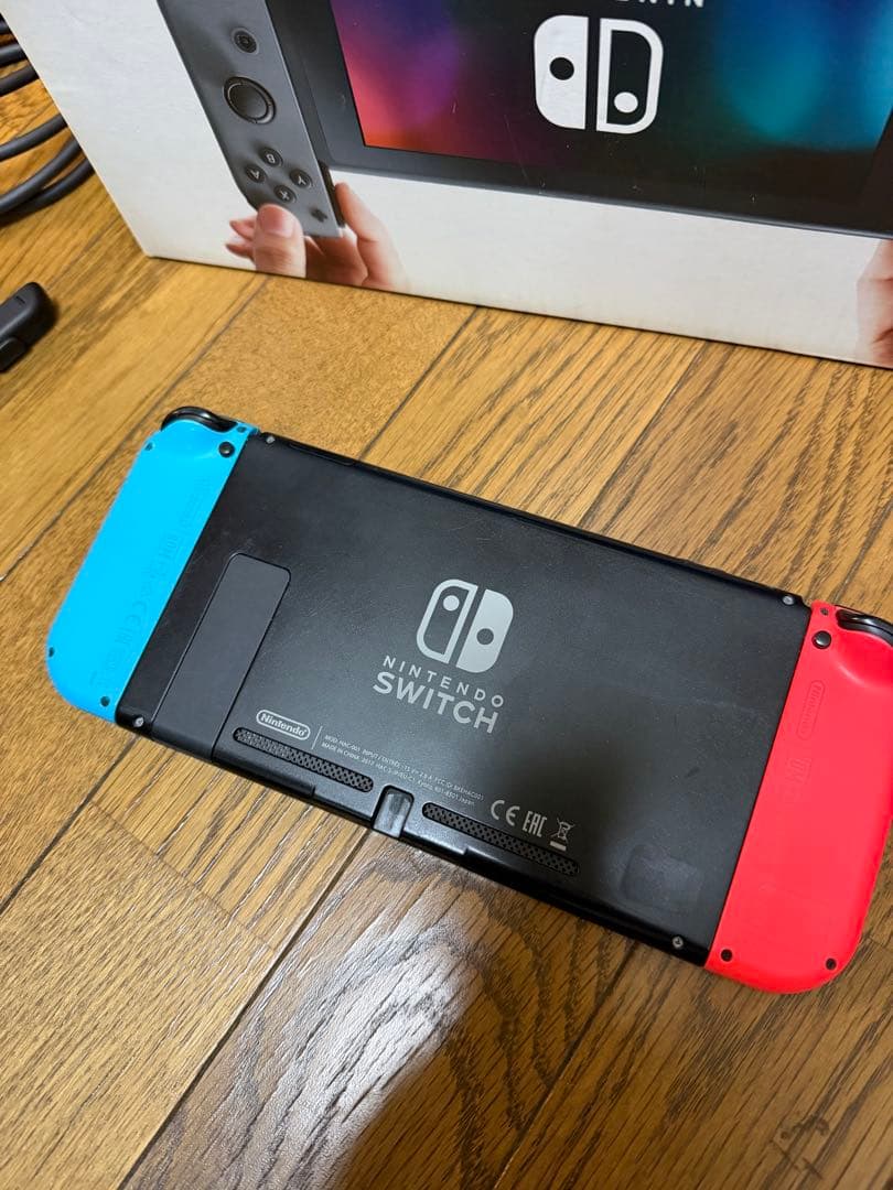 Nintendo Switch本体セット ケース・スタンド付き 動作確認済