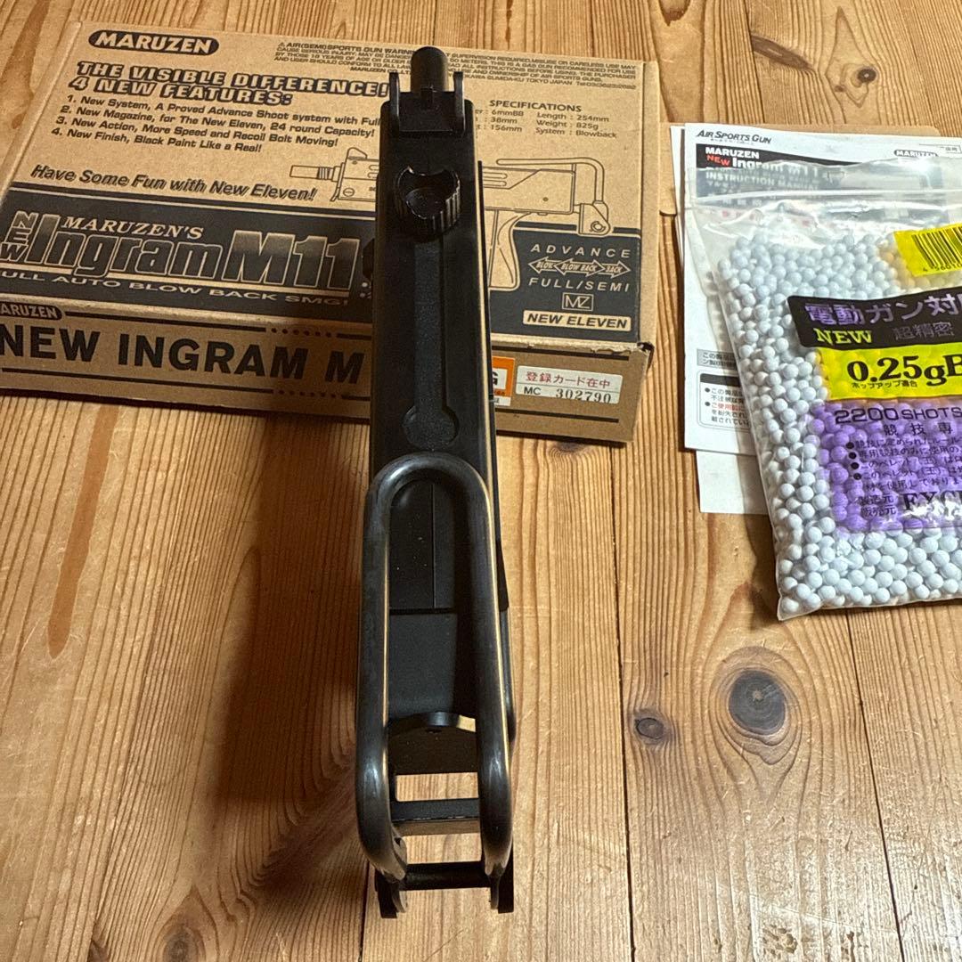 マルゼン ニュー イングラム M11 フルオート ブローバック ガスガン