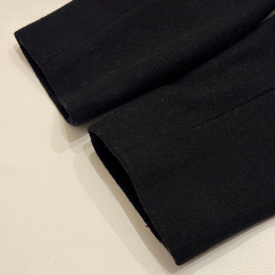 【新品タグ付】FRAMeWORKウールチェスターコート ブラック