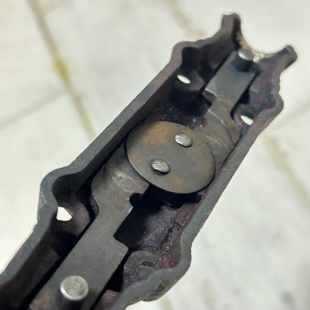 フランス　アンティーク　 グレモン錠 　モノンクル　窓金具　鍵　錠【P1】