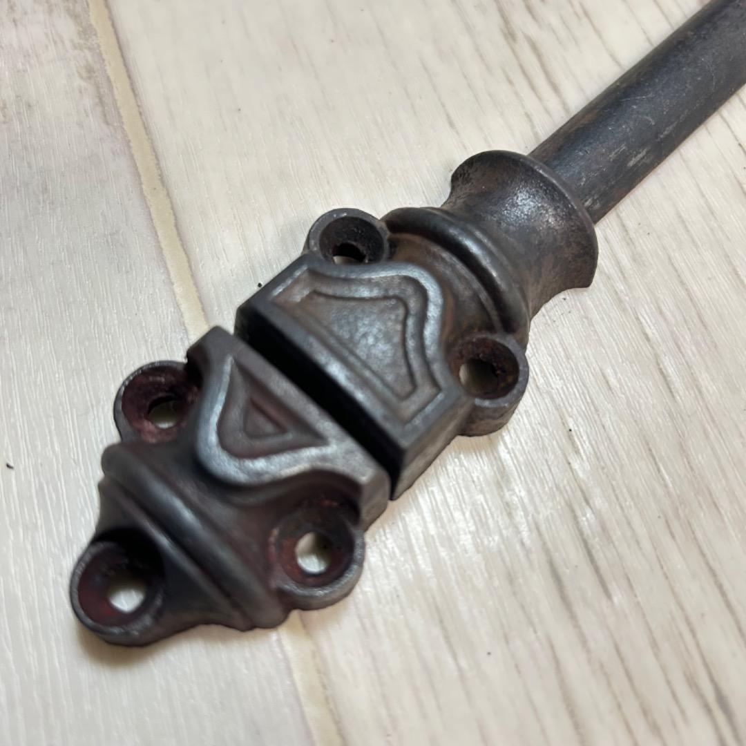 フランス　アンティーク　 グレモン錠 　モノンクル　窓金具　鍵　錠【P1】