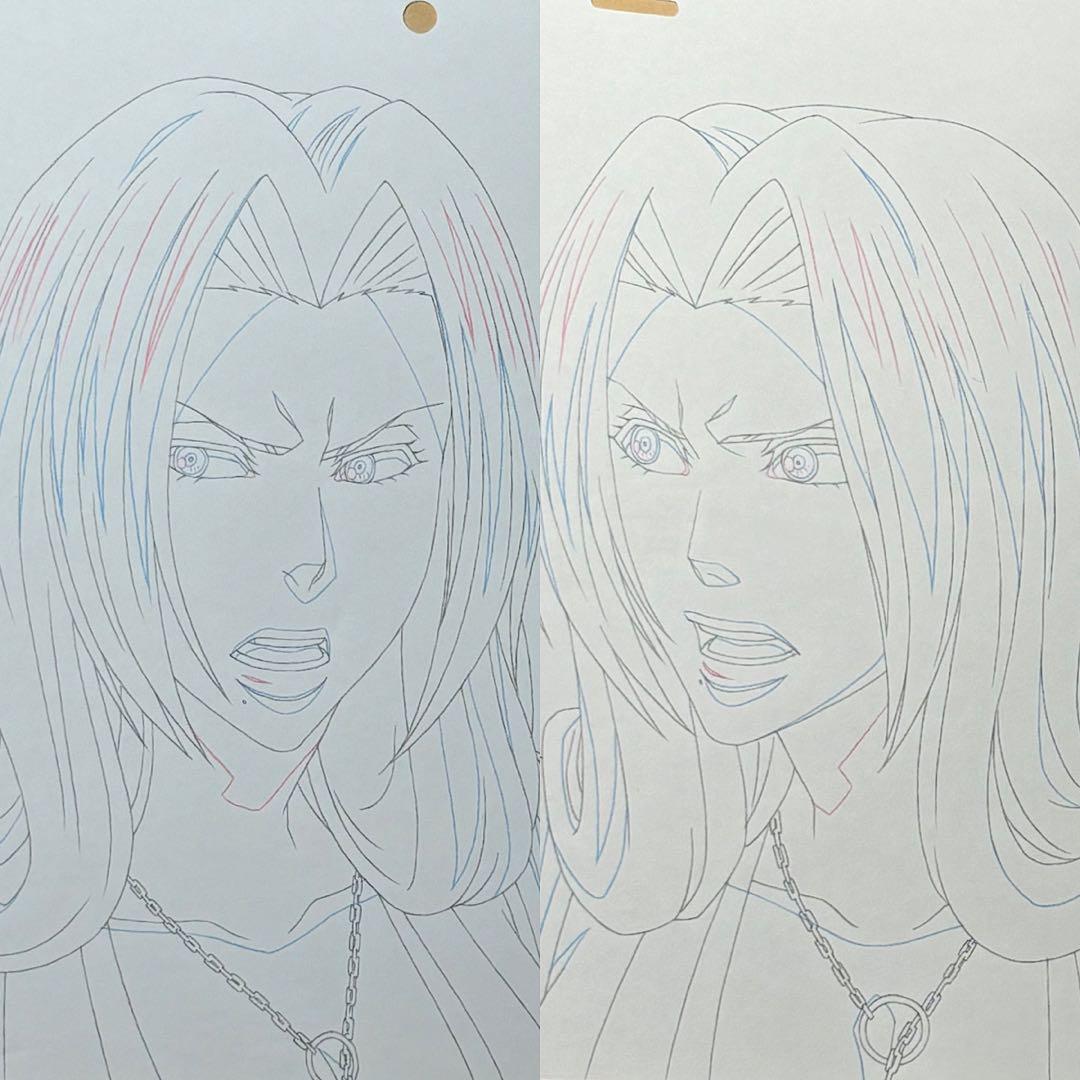 BLEACH セル画　松本乱菊　×2枚　まとめ売り　アニメ　レイアウト