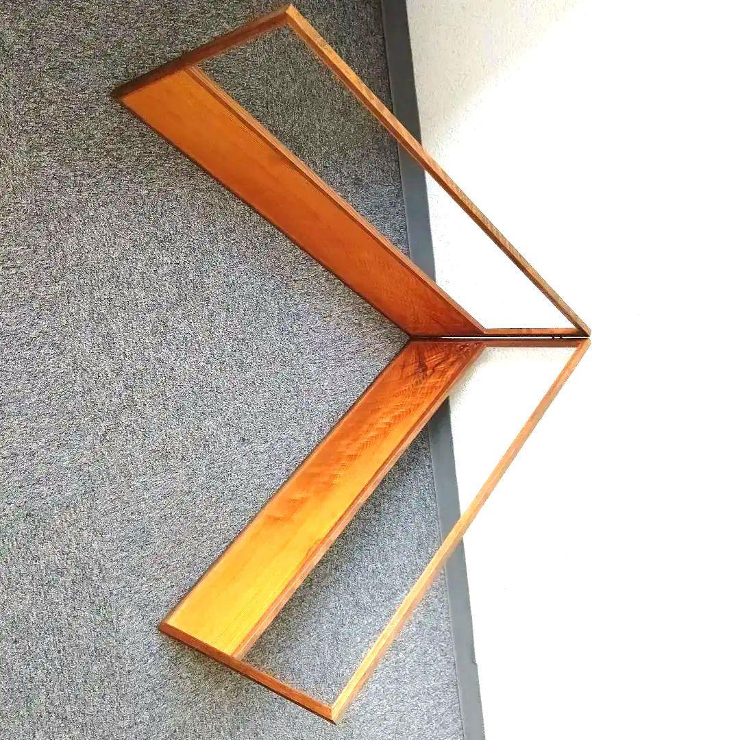 虎斑、吉野杉木地、腰風炉先屏風、みゆ12番