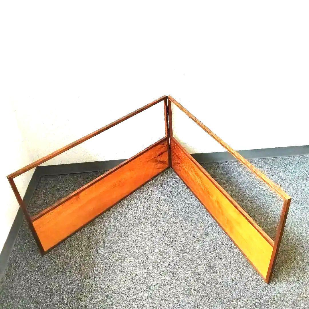 虎斑、吉野杉木地、腰風炉先屏風、みゆ12番