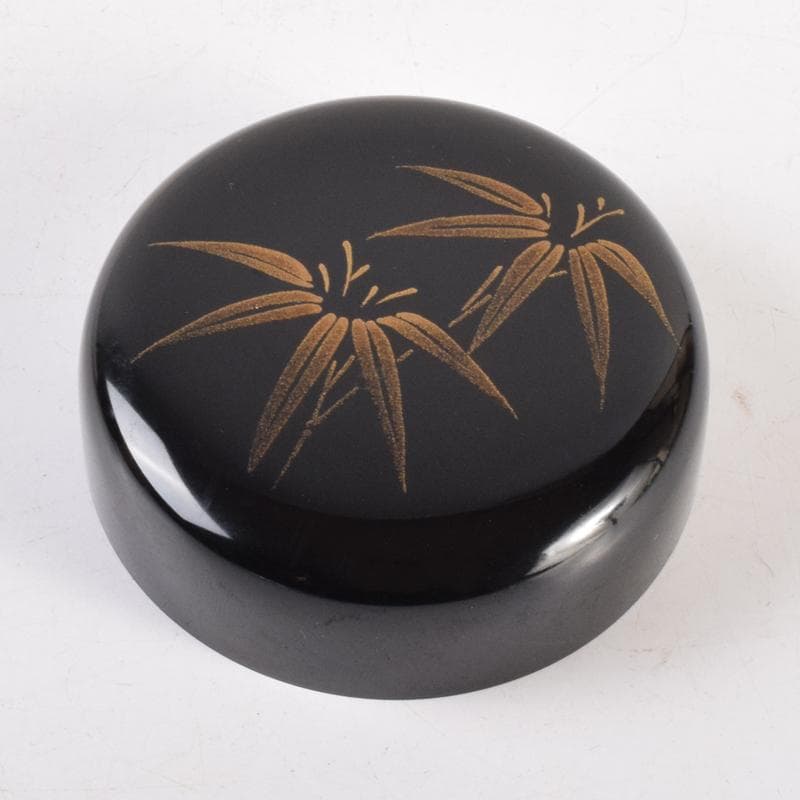 茶道具　大壌造　笹蒔絵　棗　共箱　V　7148