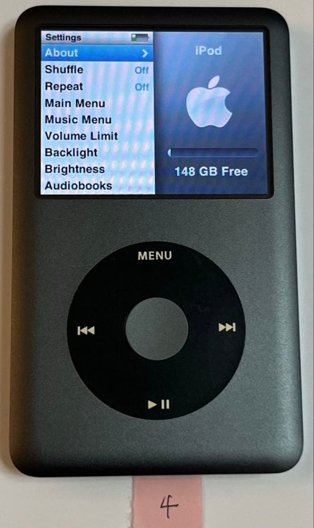 [通電動作確認済] Apple iPod Classic 160GB