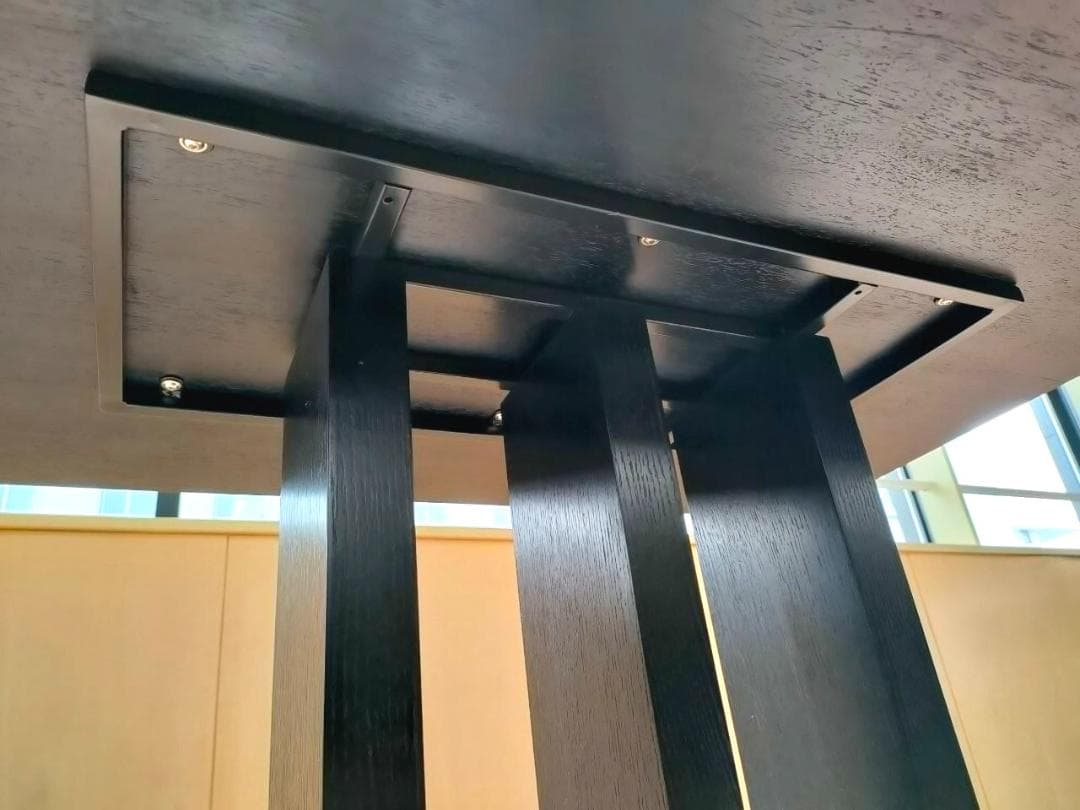 ダイニングテーブル 木製 ブラック 机 アンティーク ビンテージ オシャレ