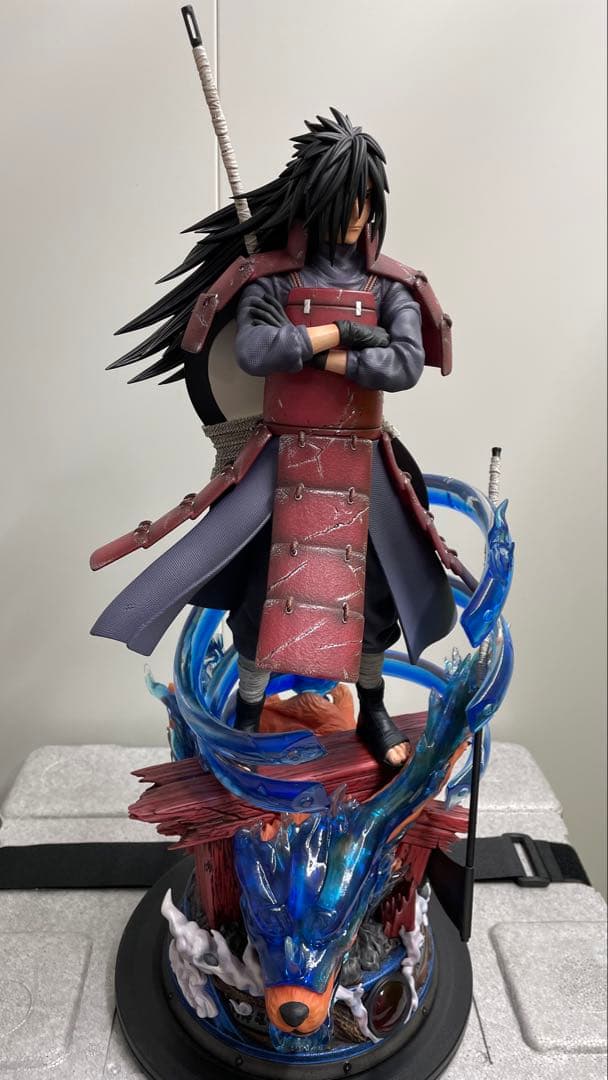 限定絶版NARUTOナルトマダラ写輪眼ガレージキットスタチュー1/6サイズ