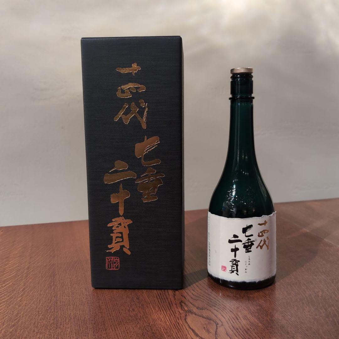 【空箱•空瓶】十四代七垂二十貫720ml入り　2024②