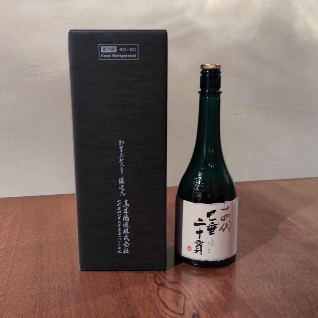 【空箱•空瓶】十四代七垂二十貫720ml入り　2024②