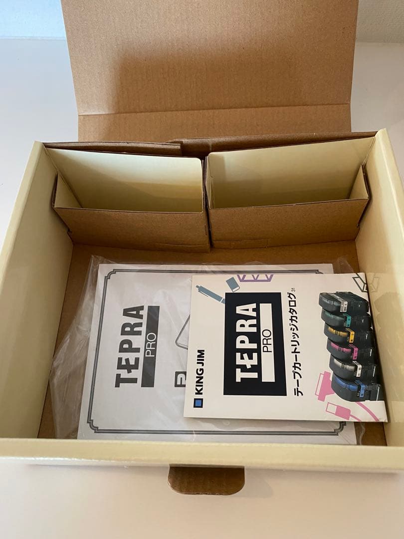 ラベルライター テプラ PRO クリーム SR-GL2 ガーリーテプラ　未使用品