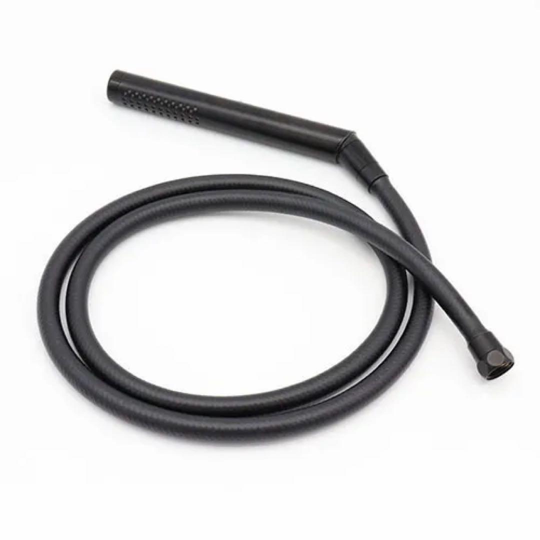 LIXIL・INAX スプレーシャワー(ストレート)〈ブラック〉