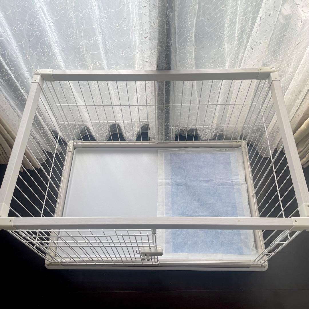 アイリスオーヤマ 小型犬用金属製ケージ