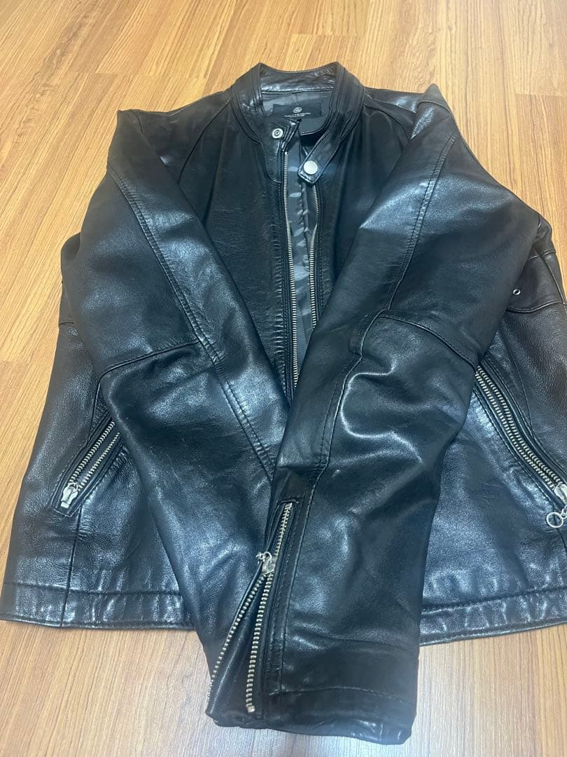 BEAUTY&YOUTH ブラック レザージャケット