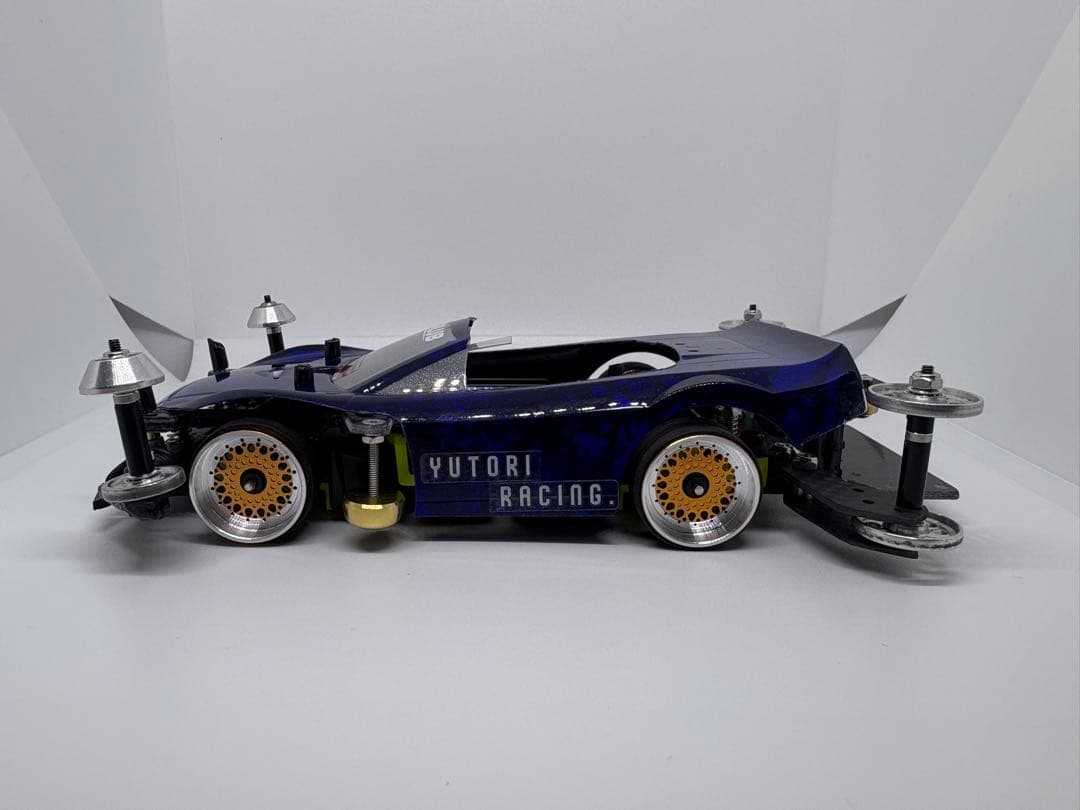 川*太様 限定値下げ‼︎ ms フレキ　TRF ミニ四駆　完成品　タミヤ　ピボッ