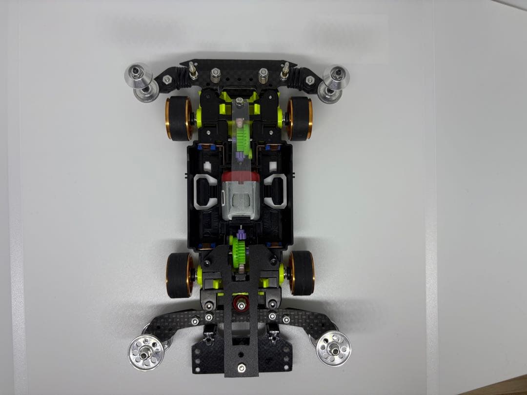 川*太様 限定値下げ‼︎ ms フレキ　TRF ミニ四駆　完成品　タミヤ　ピボッ