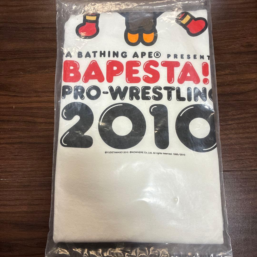 BAPESTA PROWRESTLING2010 キン肉マン　MILO Tシャツ