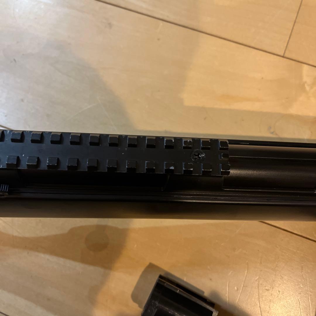 ブラック スナイパーライフル ピカティニーレール付き