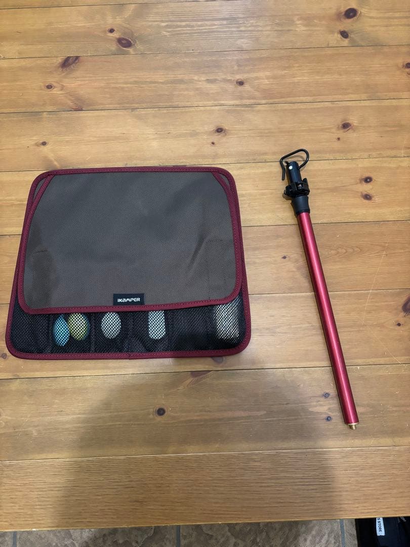 iKaMPER AIOKSテーブル　ライトスタンド、ラックセット