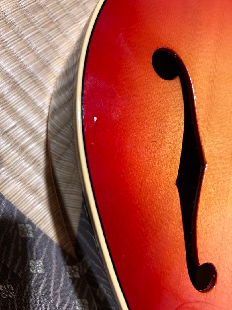 K.Yari KYF-1 CTM 長渕モデル風Fホール　シングルヘッド