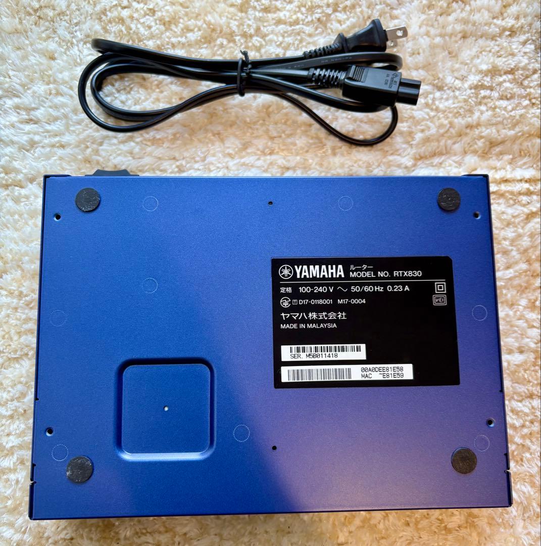 Yamaha RTX830 LANルーター
