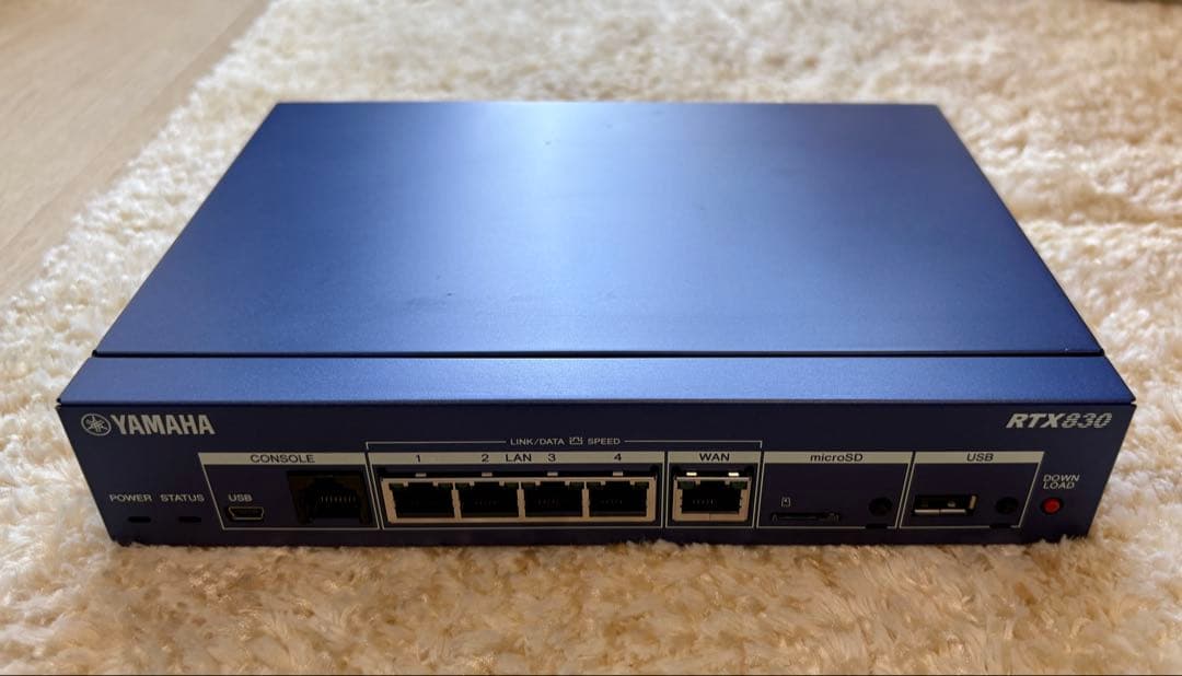 Yamaha RTX830 LANルーター