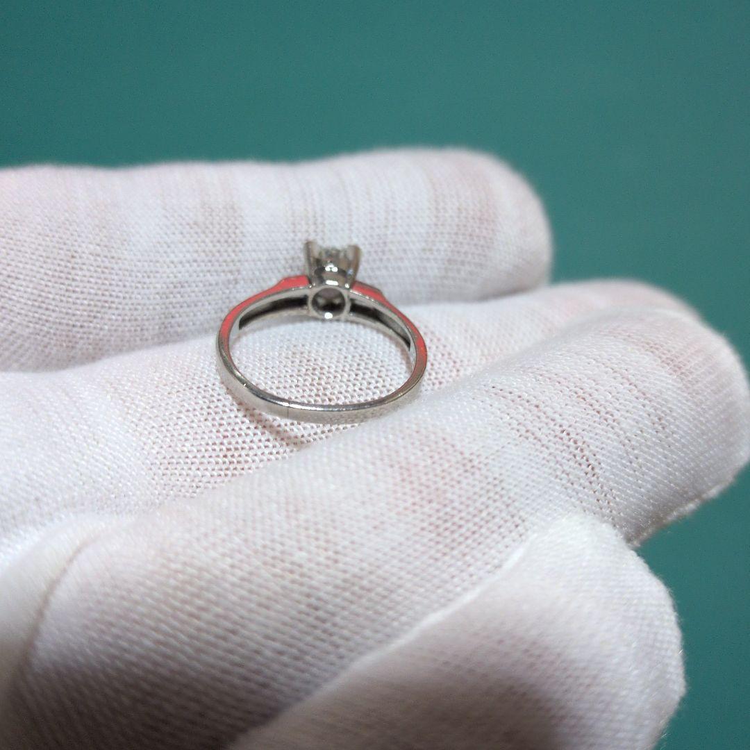 プラチナ　900　ダイヤ　リング　6号