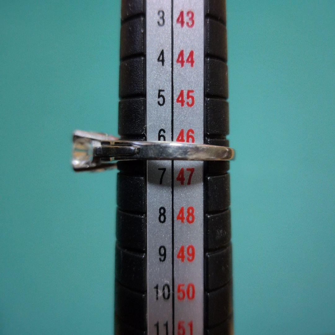 プラチナ　900　ダイヤ　リング　6号