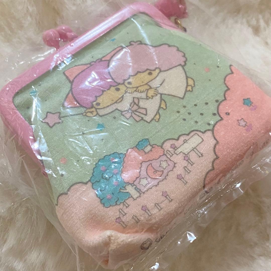 リトルツインスターズ ケース ミニ財布 1976 サンリオ 昭和 レトロ