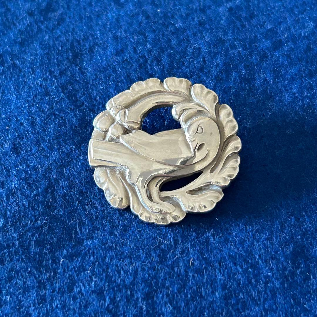 ジョージジェンセン　ブローチ　鳥#134 発送は12月29日まで‼️