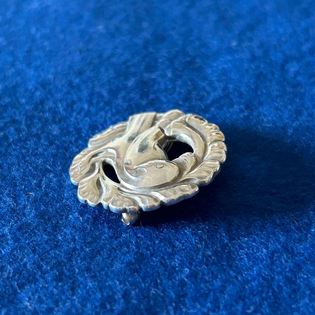 ジョージジェンセン　ブローチ　鳥#134 発送は12月29日まで‼️