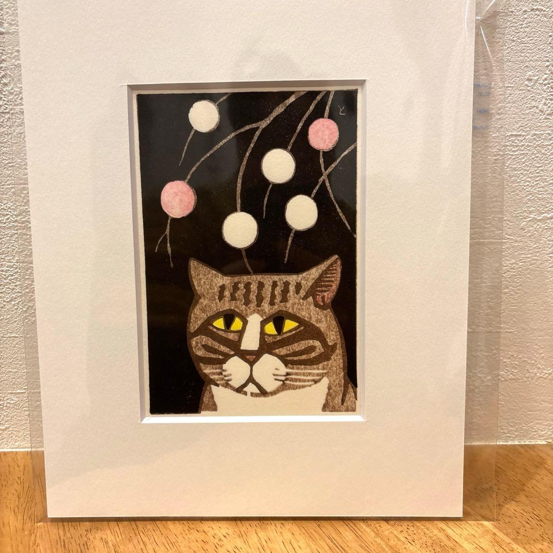 稲垣知雄　木版画