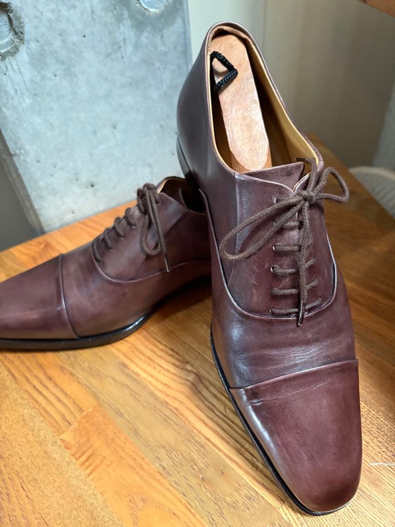 ★★ フランチェスコベニーニョ　ブラウン　 ストレートチップ　美品　★★