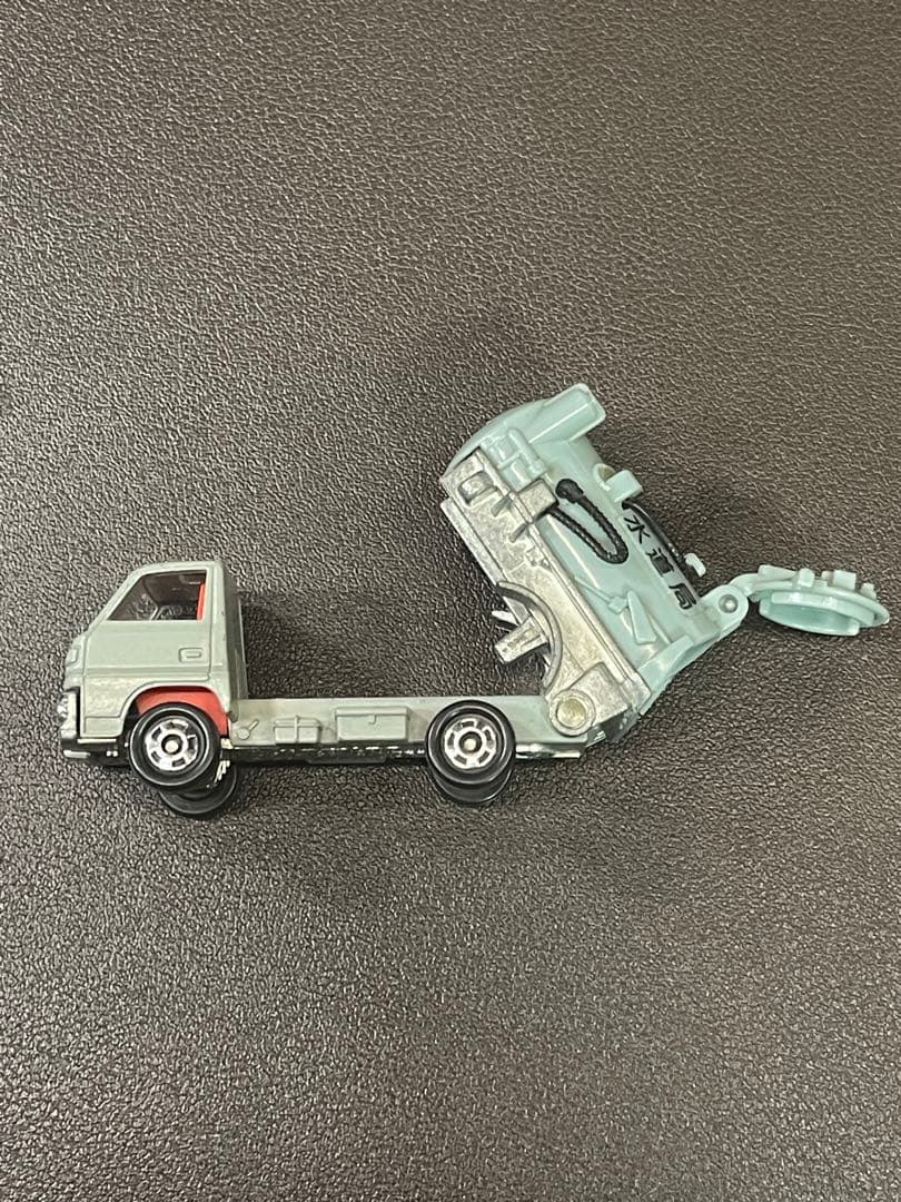 美品トミカ 三菱 キャンター グリットスイーパー 水道局