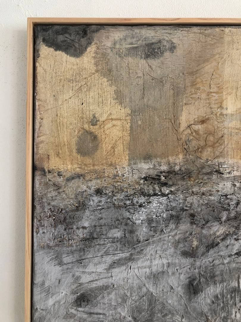 抽象画　F10 530×455 Acrylic on canvas原画