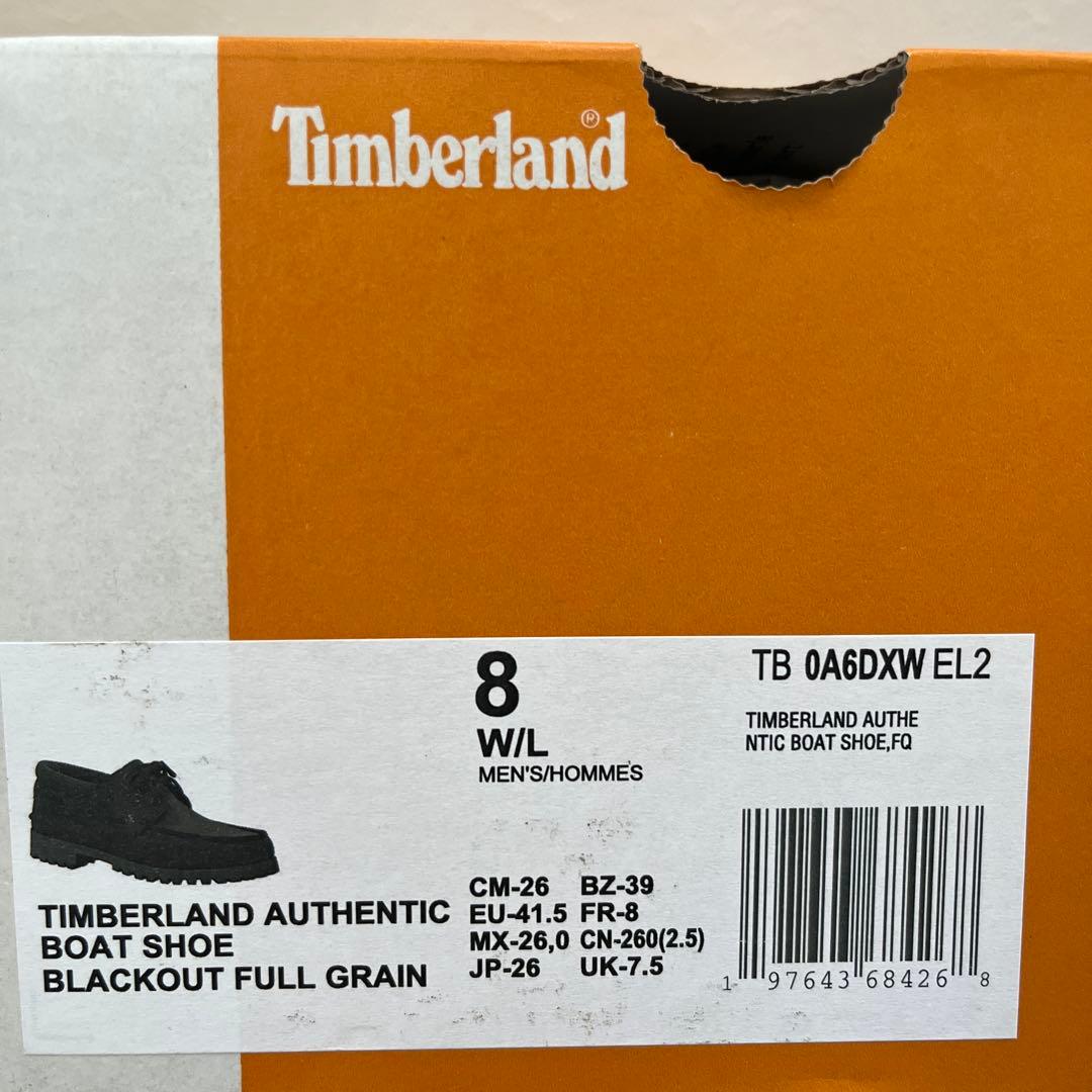 Timberland 3EYE スリーアイ　ブラック　美品