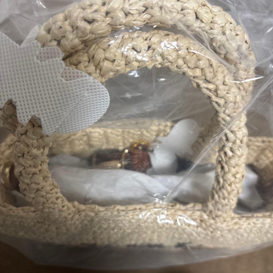 新品！CDL Hand Stitched Mini Basket ベージュ